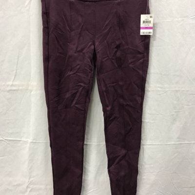 STYLE & CO Seamfront Ponte Legging Purple PM